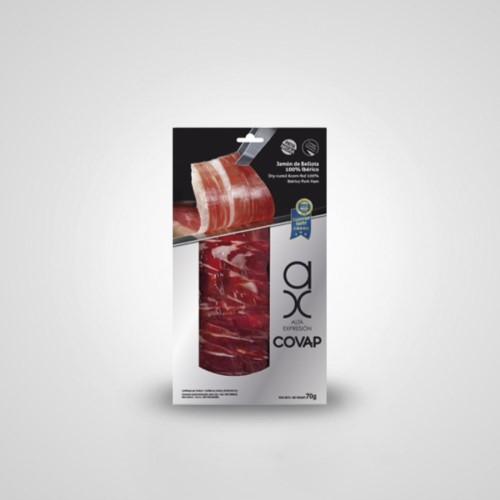 Jamon De Bellota 100 Iberico Ax 70gr Cortado A Cuchillo